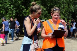 volunteering at the fete