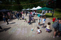poetry at the Ruskin Park fete