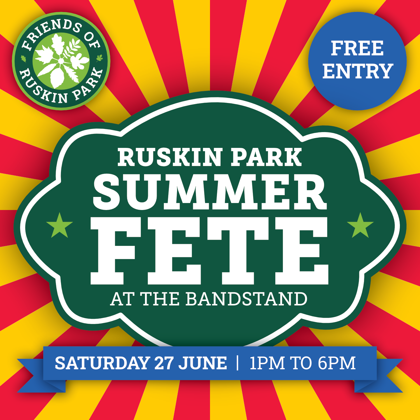 Ruskin Park Summer Fete