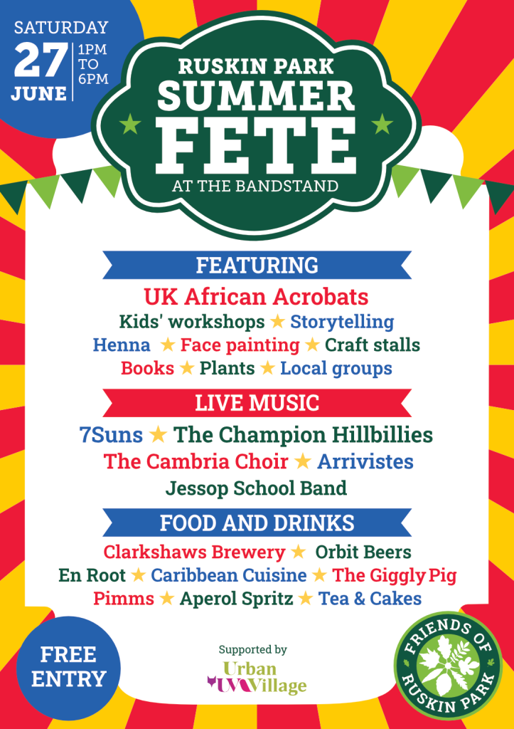 Summer Fete poster