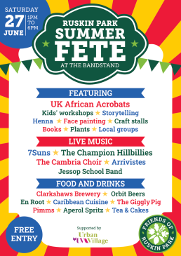 Summer Fete poster